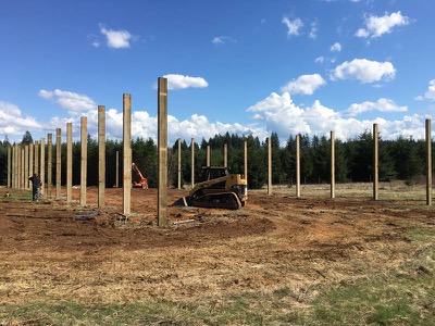 80x120 Arena under construction