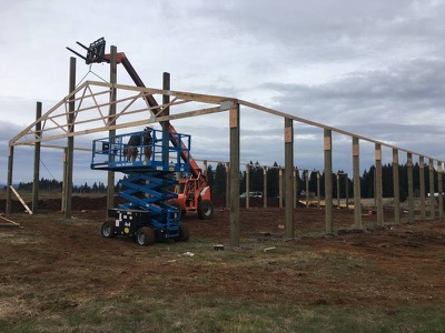 80x120 Arena under construction