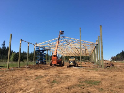 80x120 Arena under construction