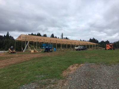 80x120 Arena under construction