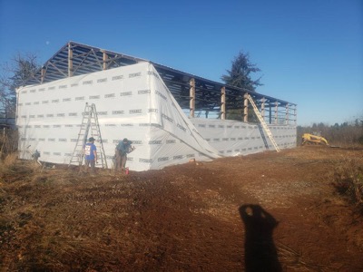 40x60 shop under construction