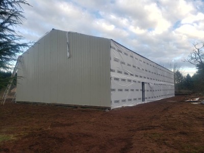 40x60 shop under construction