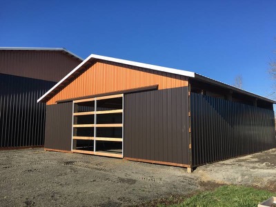 30x40 barn under construction